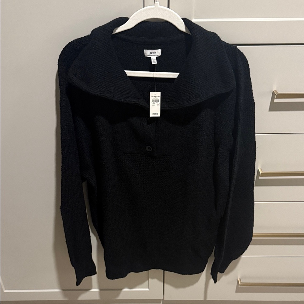 Aerie Black Women's Sweater